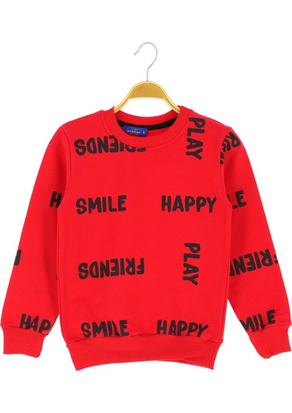 Erkek Çocuk Sweatshirt Baskılı 2 İplik Şardonlu fiyatları