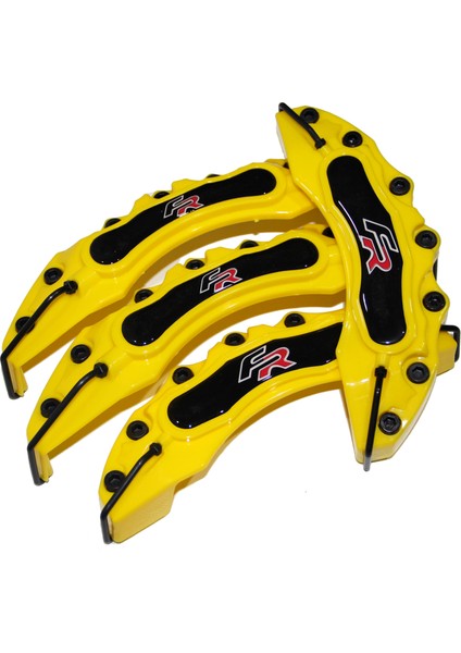 Sarı Fr 4'lü Kaliper Seti Yapıştırma Logolu modelleri