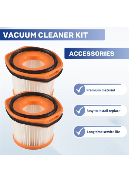 Shark Wandvac Sistemi WV360 WS620 WS630 Için 4'lü Yedek Filtre Paketi (Yurt Dışından) indirimleri