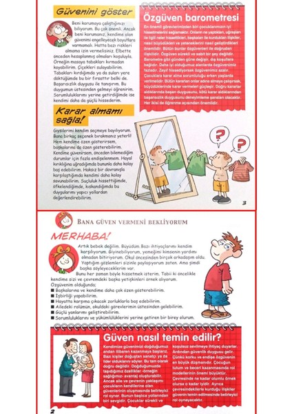 Rehberlik Kitapları Dizisi – 3 Kitap - Çocuklar Için Güven, Dinleme ve Pozitif Düşünme Eğitimi – 48 Sayfa fırsatları