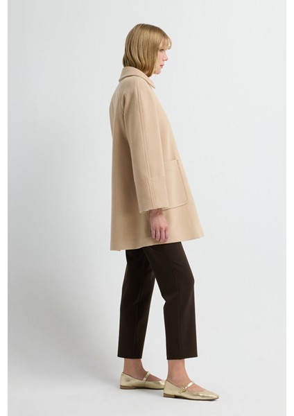 Nakış Detaylı Kaban Camel 13645557000 indirimleri