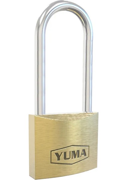 Eco Lounge Yuma Türk Malı Pirinç Uzun Kancalı Asma Kilit 60 mm