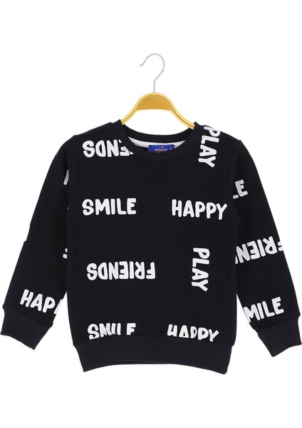Erkek Çocuk Sweatshirt Baskılı 2 İplik Şardonlu fiyatları