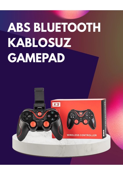Şarj Edilebilir Kablosuz Oyun Kumandası Yüksek Performanslı