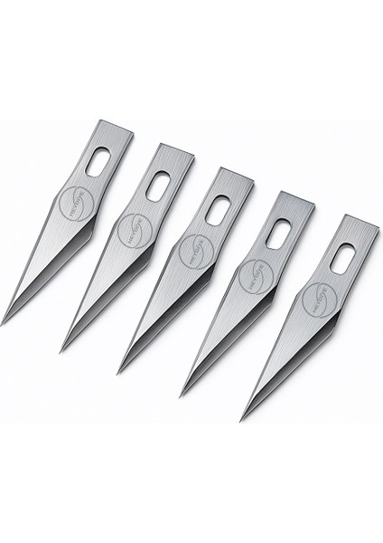Maket Bıçağı Yedek Uç 5’li Set | Hassas Kesim | Model, Hobi, CNC, El Sanatları