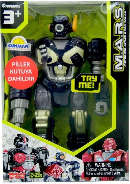 Sunman M.a.r.s. Işıklı Yürüyen Robot - S00005767 - 1 Adet Stokta Olan Gönderilir modelleri
