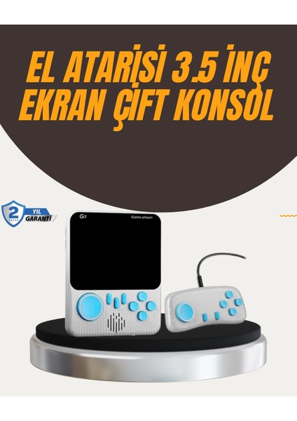 Iki Kişilik Oyun Deneyimi Sunan Taşınabilir Retro Konsol