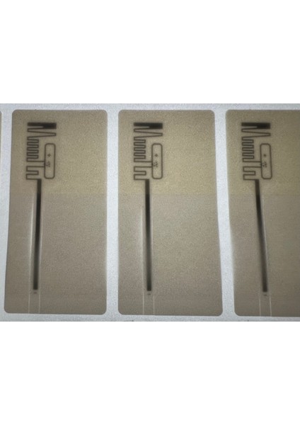 Rfıd Çipli Etiket Kuyumcu Yüzük ve Gözlük Etiketi 72MM x 28MM