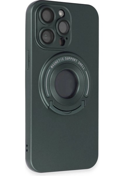 iPhone 13 Pro Max Kılıf Lukka Magneticsafe Kapak - Koyu Yeşil (K95) fiyatları