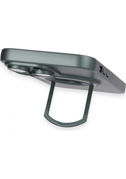 iPhone 13 Pro Max Kılıf Lukka Magneticsafe Kapak - Koyu Yeşil (K95) fırsatları