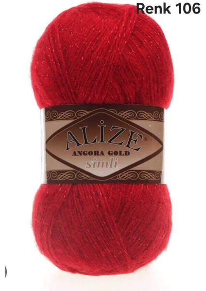 Alize Angora Gold Simli Renk 106