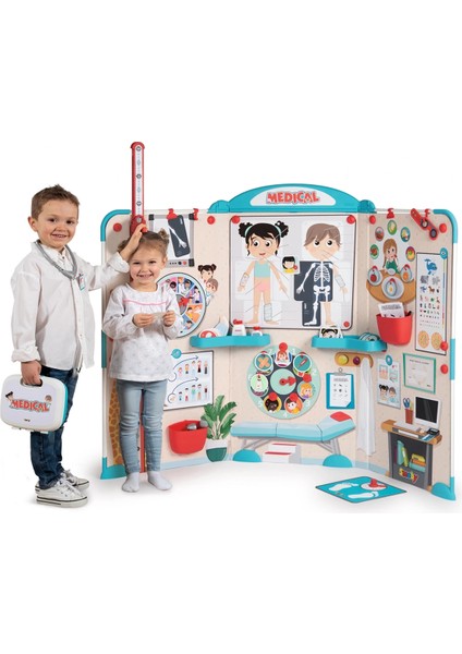 Smoby Aksesuarlı Doktor Oyun Seti 7600340208 fiyatları