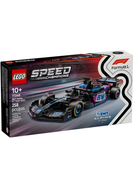 77248 LEGO Speed Champ.bwt Alpine F1 Team A524 258 Parça +10YAŞ