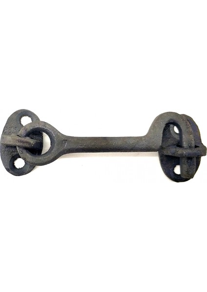 Eco Lounge Antika Tarz Dekoratif Pirinç Maymuncuk Çengeli - 8,5cm, Oksit