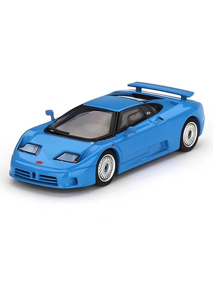Mini Gt 1:64 Bugatti EB110 Gt Blue Bugatti