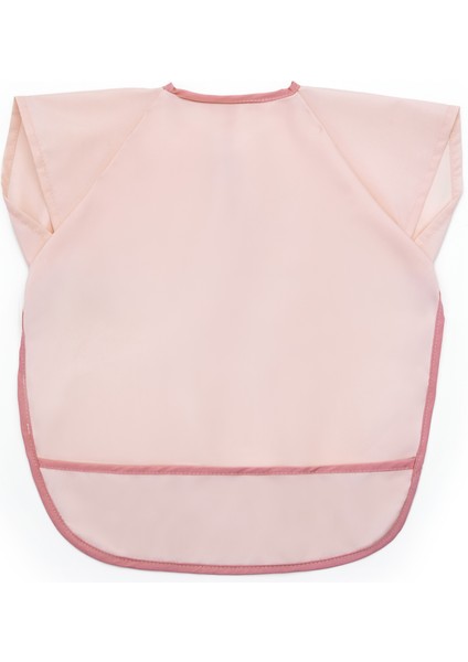 Kısa Kollu Su Geçirmez Bebek Mama ve Oyun Önlüğü