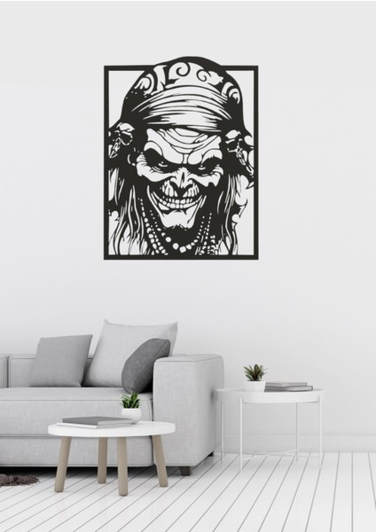 Voodoo People Figürlü Dekoratif Metal Duvar Süsü