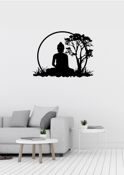 Sunrise Meditation Figürlü Dekoratif Metal Tablo