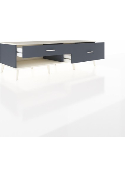 Kronos Tv Ünitesi 2 Çekmeceli 176X59X51 Antrasit-Aytaşı/antrasit indirimleri