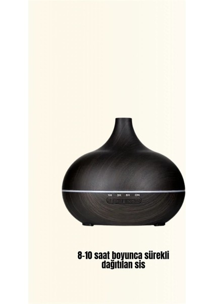 Bfs 550 ml Ultrasonik Yağ Difüzörü ve Soğuk Buhar Nemlendirici fiyatları