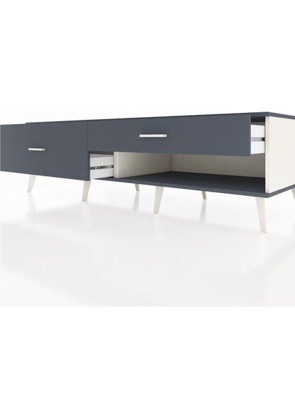 Kronos Tv Ünitesi 2 Çekmeceli 176X59X51 Aytaşı-Antrasit fırsatları