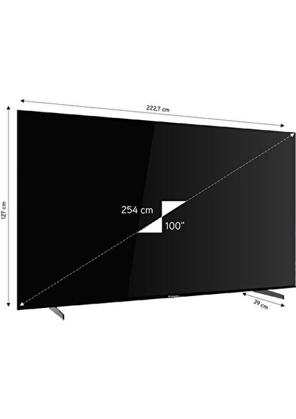 MT100EG8000QF 100’’ Frameless 4K Ultra Hd QLED Google Tv modelleri