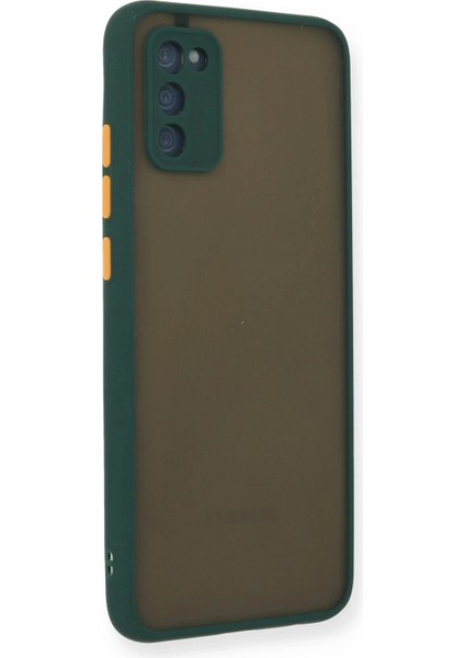 Samsung Galaxy A03S Kılıf Montreal Silikon Kapak - Yeşil (K95) fiyatları