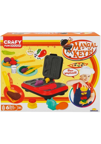 Mangal Keyfi Oyun Hamuru Seti 300 gr 22 Parça fiyatları