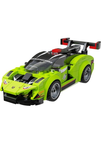 C55052W Cada Yeşil Spor Araba 165 Parça Block Oyuncak