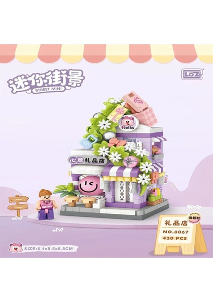 LZ-8867 Hediye Dükkanı 420 Parça Block Oyuncak fiyatları