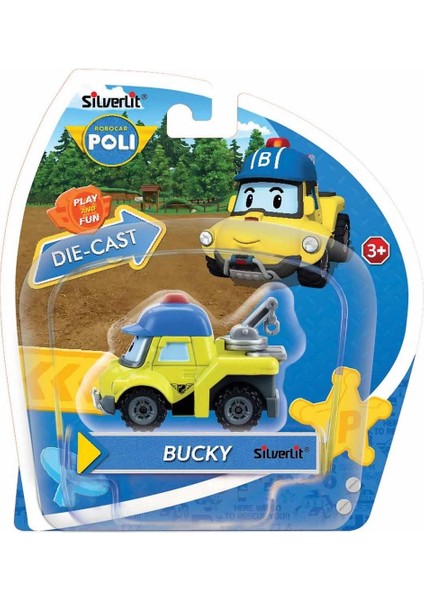 Robocar Poli Metal Araç Karakter Figür Bucky fiyatları
