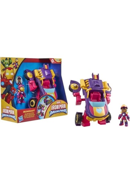 G1258 Iron Man And His Awesome Friends 2si 1 Arada Set