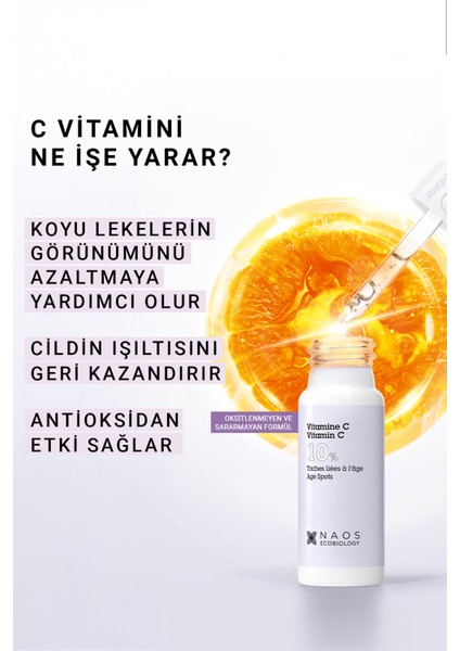 Pure Active Saf Vitamin C %10 Koyu Leke Aydınlatıcı Yaşlanma Karşıtı Konsantre Bakım Serumu 15 ml modelleri