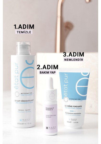 Pure Active Saf Vitamin C %10 Koyu Leke Aydınlatıcı Yaşlanma Karşıtı Konsantre Bakım Serumu 15 ml indirimleri