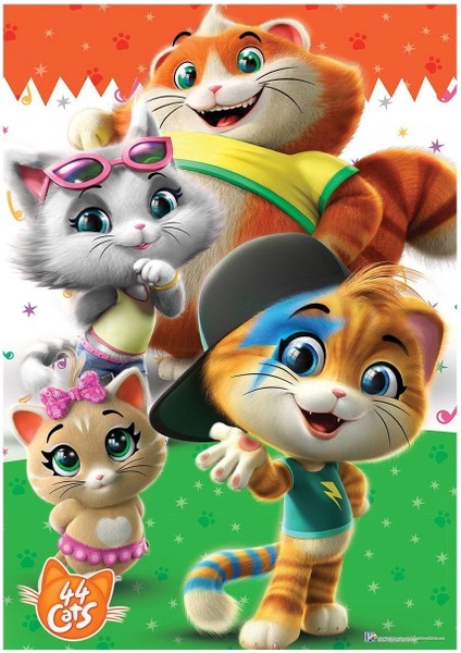 Cat 709 44 Kedi Puzzle 50 Parça - Ks Puzzle fiyatları