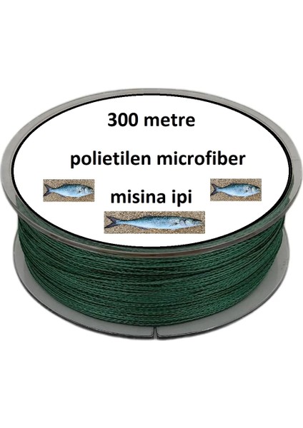 Misina 300M Polietilen Microfiber 2.0 Ip Misina Yeşil