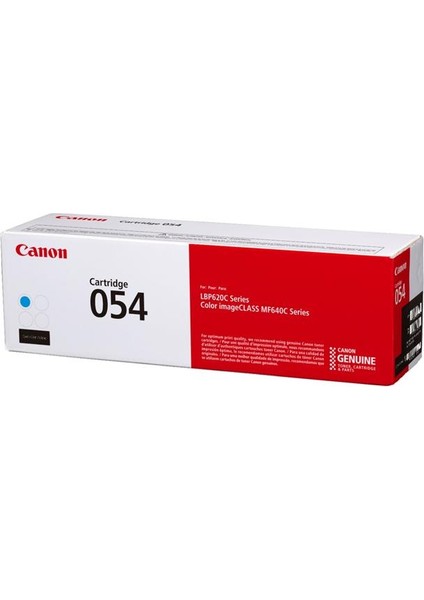 CRG-054C Cyan Mavi 1.200 Sayfa Toner MF645