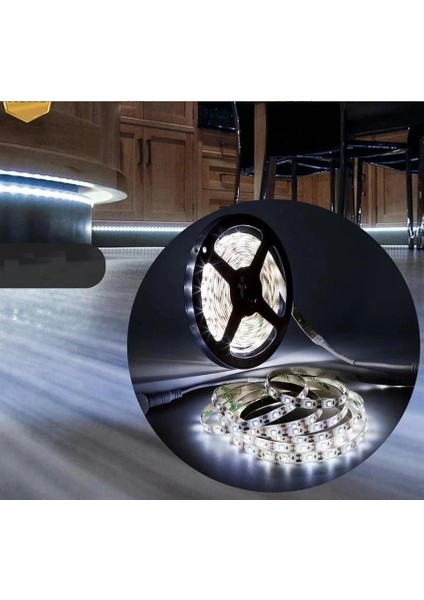5 Metre Cata Ct 4487 Dış Mekan 12V 10 Çipli Şerit LED 6400K Beyaz Işık fırsatları