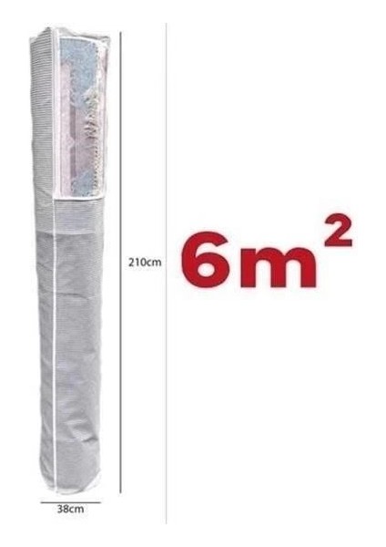 Pencereli Halı Hurcu Toz Geçirmez Sağlam Dayanıklı Hurç Organizer 4m² indirimleri