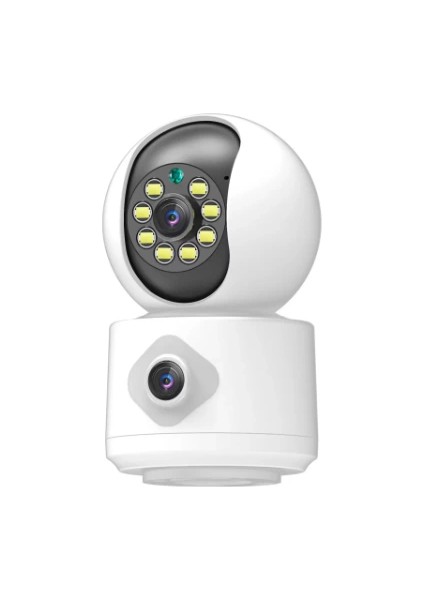 Çift Lensli Iç Mekan Wi-Fi Kamera