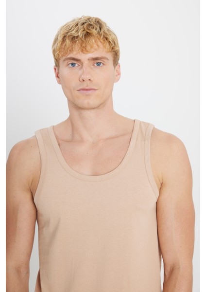 Standart Fit Normal Kesim Pamuk 2'li Atlet Paketi