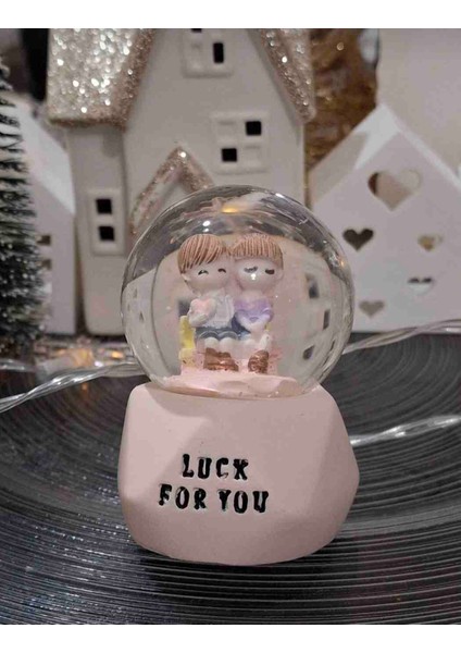 Mini Kar Küresi Işıklı