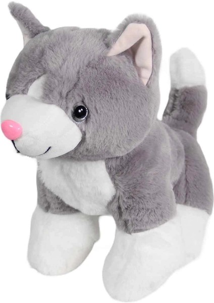 Kedi Peluş Gri 36 cm fiyatları