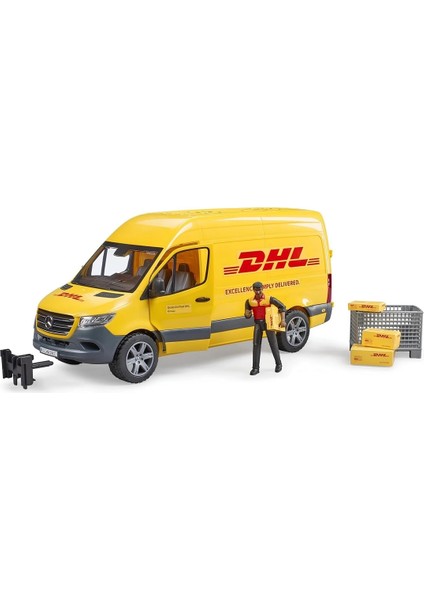 Bruder MB Sprinter Dhl Kamyonu + Sürücüsü BR02671