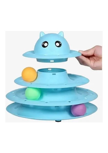 Petzoom Kedi Başlıklı 3 Katlı Kedi Oyuncağı indirimleri