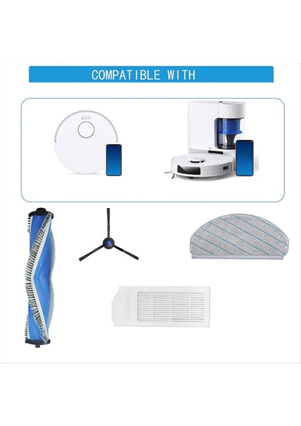 Ecovacs Deebot N20 Pro Plus Robot Süpürge Aksesuarları (Yurt Dışından) indirimleri