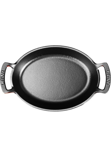 Metal Oval Kuplu Döküm Tava 27X20, Kırmızı fırsatları