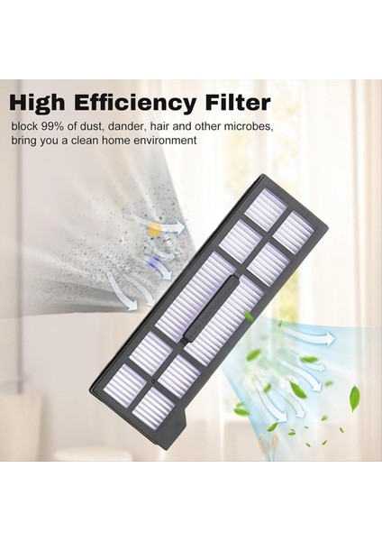 Eufy X10 Pro Omni Robot Süpürge Için Yıkanabilir ve Tekrar Kullanılabilir Ana Taraf (Yurt Dışından) modelleri