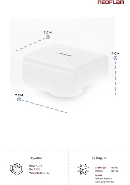 Glace Vakum Motoru Beyaz modelleri