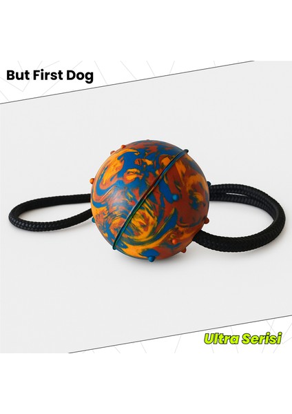 Köpek Oyuncağı Kauçuk Ipli 6cm At Getir Topu – Ultra Series